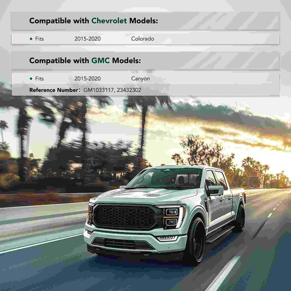 Front Passenger Lower Steel Bumper Bracket Support for 2015-2020 Chevrolet Colorado