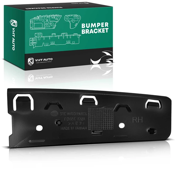 Front Passenger Upper Plastic Bumper Bracket for 2015-2024 Ford Transit-150