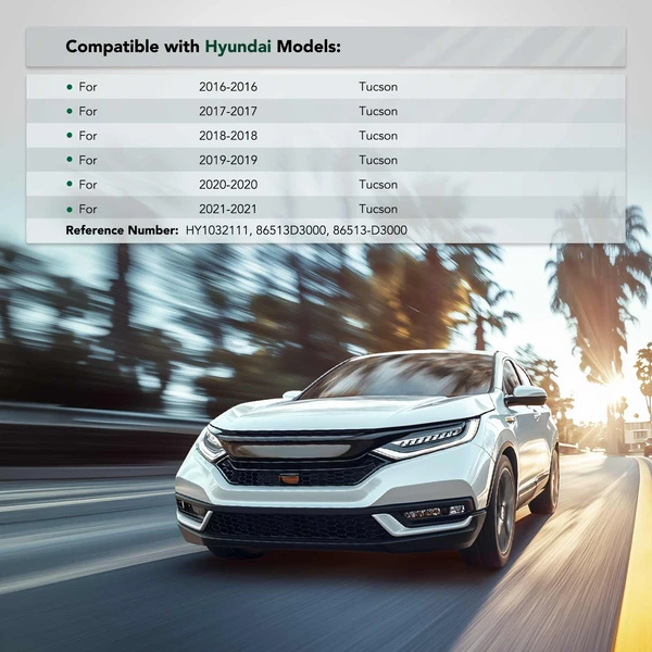 Front Driver Bumper Cover Retainer for Hyundai Tucson 2016-2021