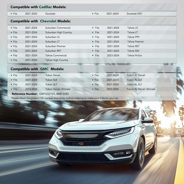 Front Driver Bumper Bracket for Chevrolet Suburban Cadillac Escalade GMC Yukon XL