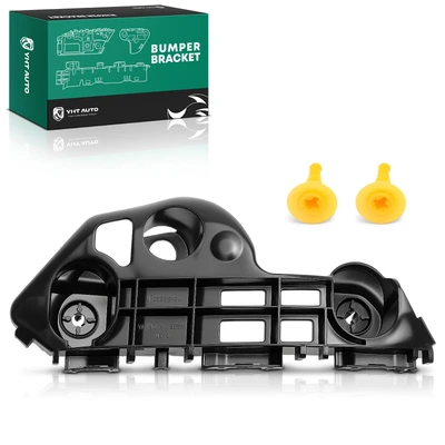 Front Passenger Polyoxymethylene Plastic Bumper Retainer Bracket