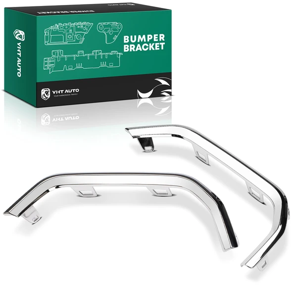 2 Pcs Front Outer Plastic Fog Light Trim Molding Extension for GMC Terrain 22-24