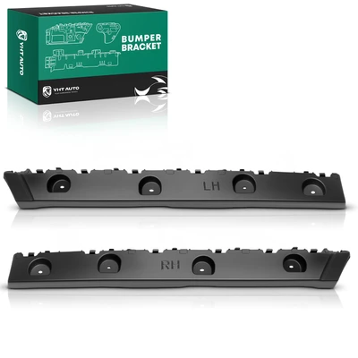2 Pcs Rear Bumper Bracket Cover Support