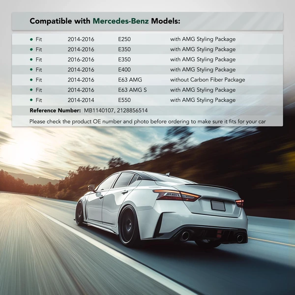 Rear Center Steel Bumper Bracket for Mercedes-Benz W212 E250 E400 2014-2016