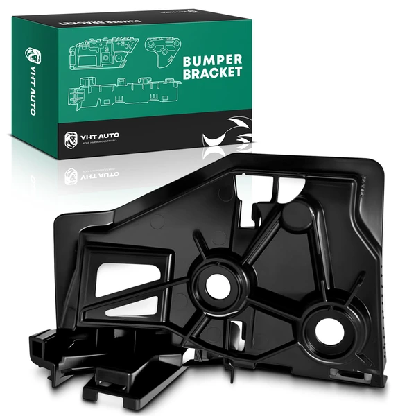 Rear Driver Plastic Bumper Face Bar Bracket Retainer Guide for 2018-2023 Volkswagen Tiguan