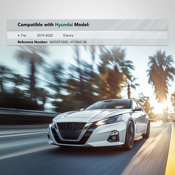 Front Driver Upper Bumper Cover Support for Hyundai Elantra 2019-2020