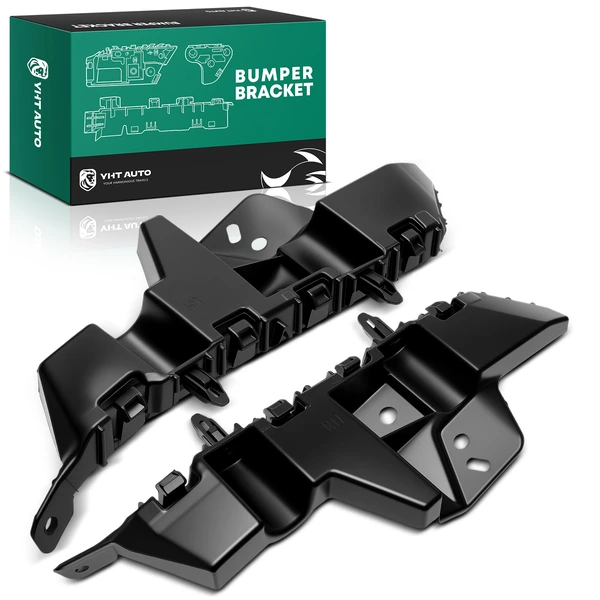 2 Pcs Front Driver & Passenger Plastic Bumper Guide Bracket for Buick Encore 2019-2022