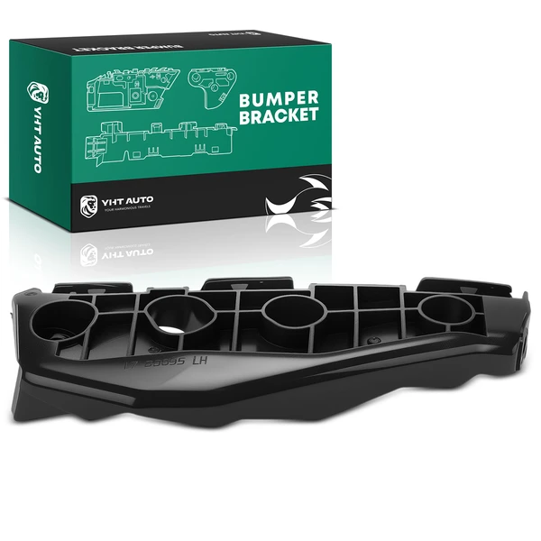 Front Driver Plastic Bumper Bracket for 2009-2010 Toyota Corolla