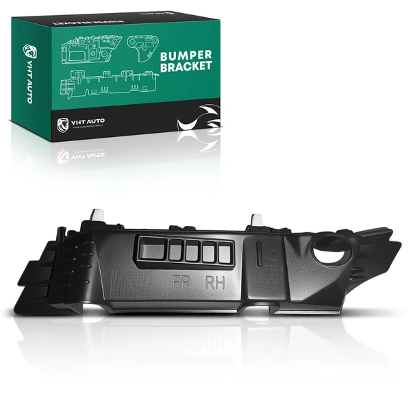 Front Passenger Polypropylene & Glass fiber Bumper Bracket for Hyundai Elantra