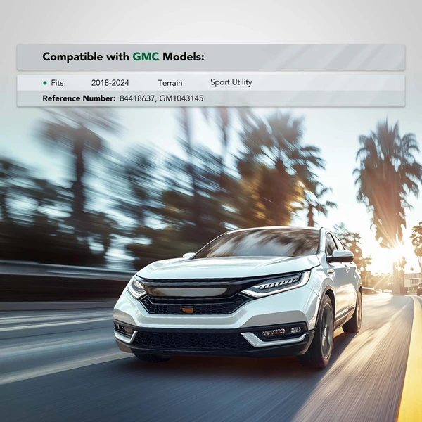 Front Passenger Lower Plastic Bumper Impact Bar Retainer for GMC Terrain 2018-2024