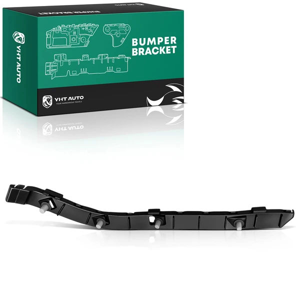 Rear Driver Polypropylene Plastic Bumper Bracket for Hyundai Accent 12-17 Sedan