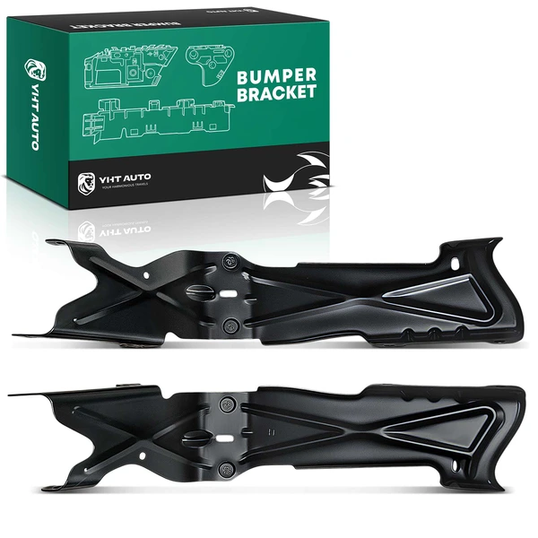 2 Pcs Rear Steel Bumper Bracket for 2019-2024 Ram 1500