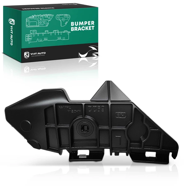 Rear Driver or Inner Plastic Bumper Bracket for Toyota Corolla 2009-2013 Sedan