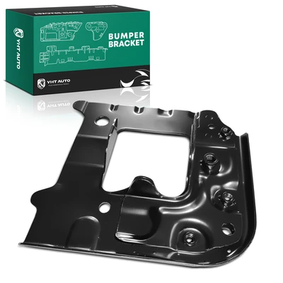 Front Driver Steel Bumper Mounting Plate