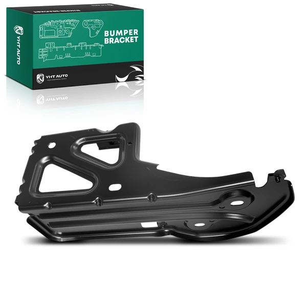 Rear Driver Steel Bumper Bracket Impact Bar for Chevy Silverado 1500 2014-2018