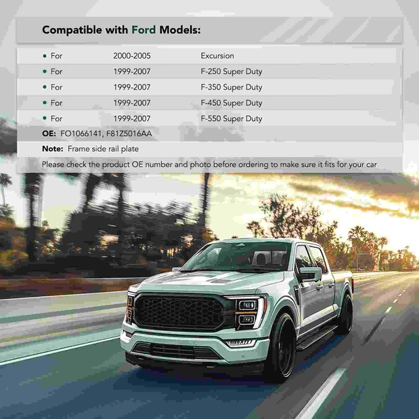 YHT Auto YHTBBT10126 Bumper Bracket Front Left Driver Side