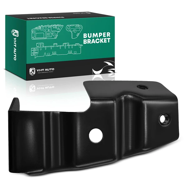 Front Driver Outer Steel Bumper Bracket for GMC Sierra 1500 2003-2006 Sierra 2500