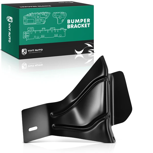 Front Driver Outer Steel Bumper Bracket for 2008-2010 Ford F-550 Super Duty