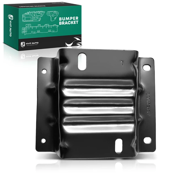 Front Driver Steel Bumper Mounting Plate for Ford E-150 E-250 E-350 Super Duty