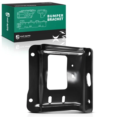 Front Driver Steel Bumper Mounting Plate Bracket