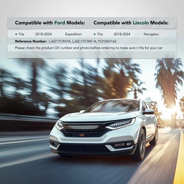 Front Driver Steel Bumper Mounting Bracket for Ford Expedition Lincoln Navigator