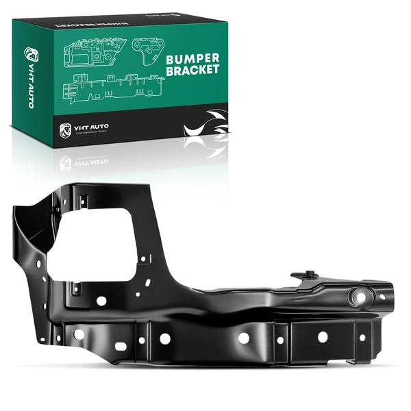 Front Driver Outer High Strength Steel Bumper Bracket for GMC Sierra 1500 22-25