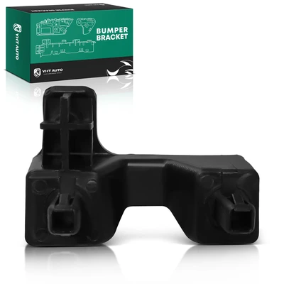 Rear Passenger Polyoxymethylene Plastic Black Bumper Bracket