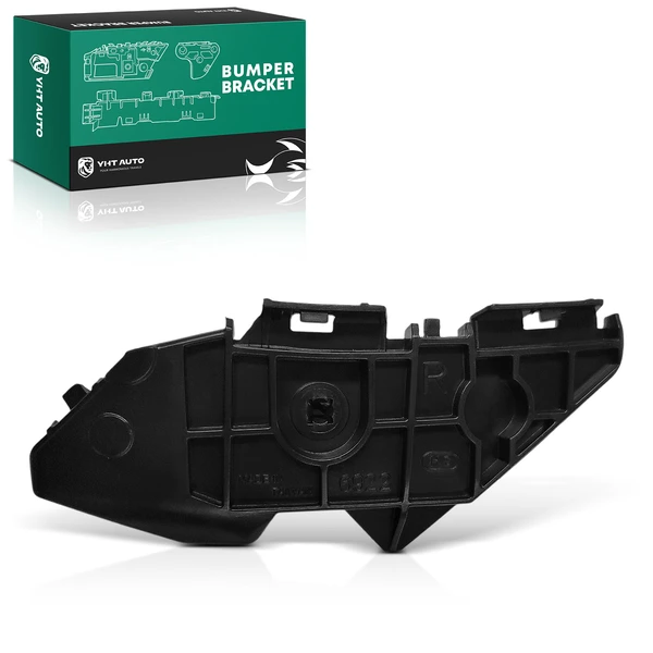 Rear Passenger or Inner Plastic Bumper Bracket for Toyota Corolla 2009-2013 Sedan