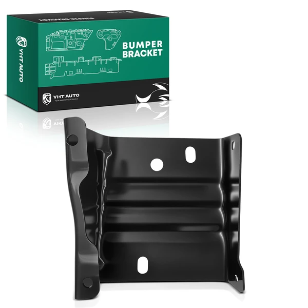 Front Passenger Steel Bumper Mounting Bracket for 1992-2002 Ford E-150 Econoline