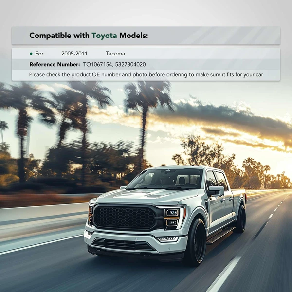 Front Passenger Steel Bumper Bracket for 2005-2011 Toyota Tacoma