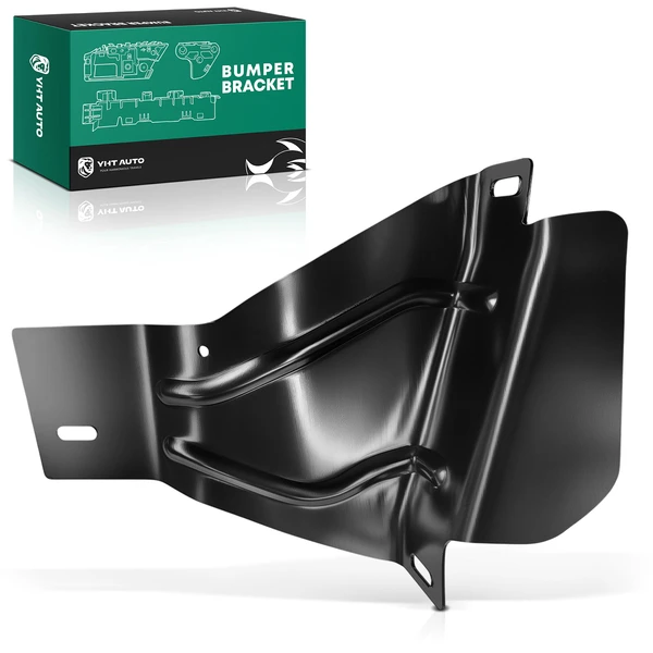 Front Passenger Outer Steel Bumper Bracket for 2008-2010 Ford F-550 Super Duty