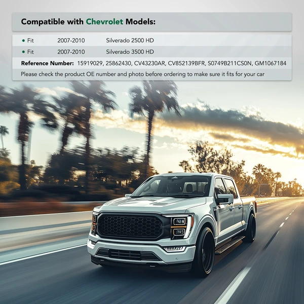 Front Passenger Bumper Bracket for Chevrolet Silverado 2500 HD Silverado 3500 HD