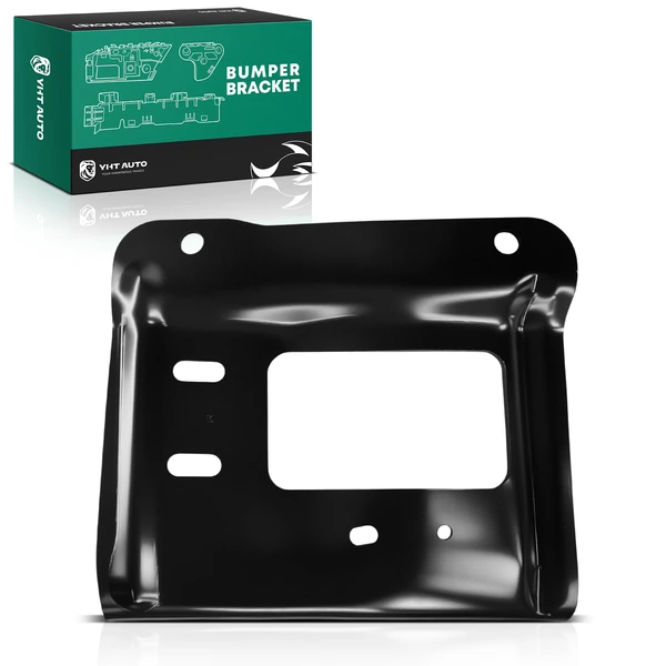 Front Passenger Steel Bumper Mounting Plate Bracket for 2011-2016 Ford F-250 Super Duty