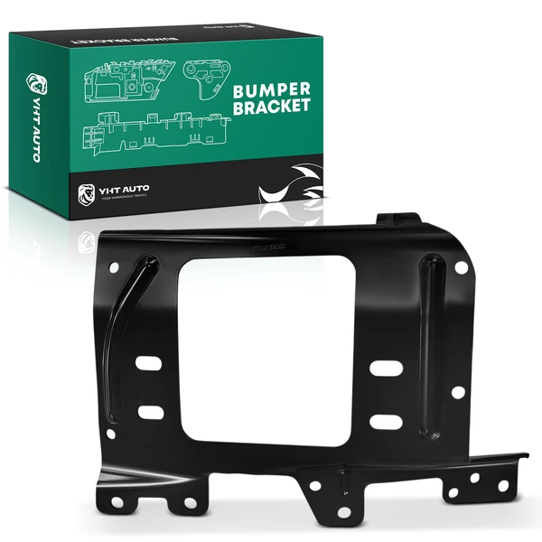 Front Passenger Steel Bumper Mounting Plate for Ford F-250 Super Duty 2023-2025