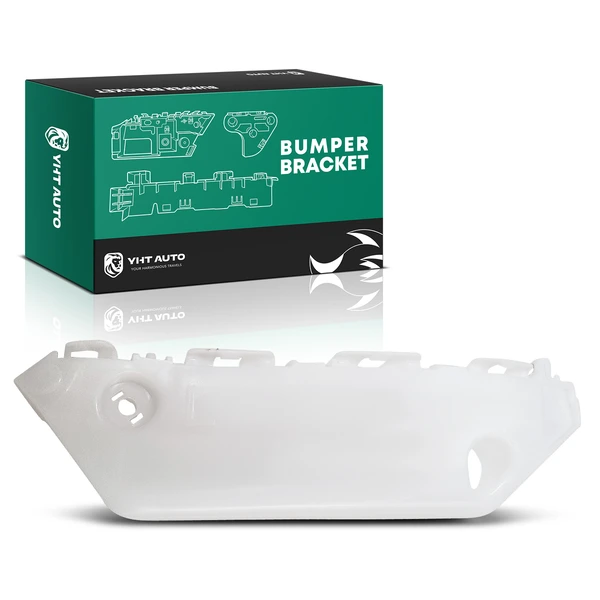 Front Driver White Plastic Bumper Bracket for 2008-2015 Scion xB