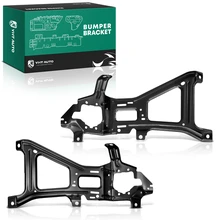 2 Pcs Front Driver & Passenger Steel Bumper Bracket for 2015-2018 Ram 1500