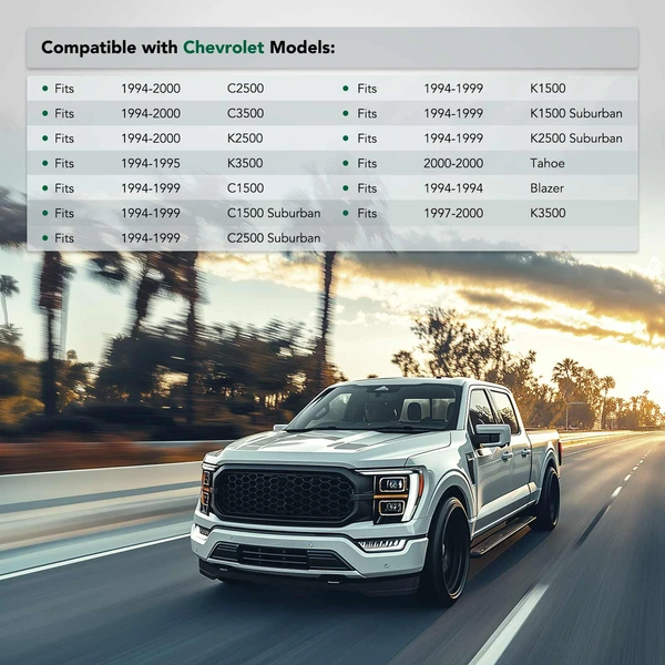 Front Driver Inner Steel Bumper Bracket for 1994-1999 GMC K2500 Suburban