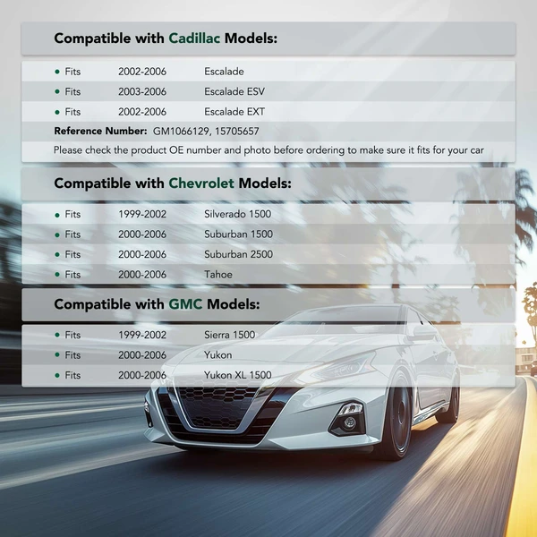 Front Driver Steel Bumper Bracket for 2000-2006 GMC Yukon