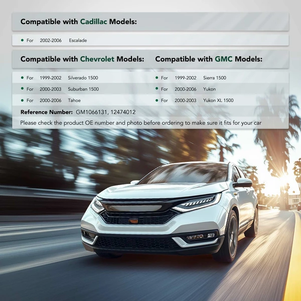 Front Driver Steel Bumper Bracket for 2000-2006 GMC Yukon