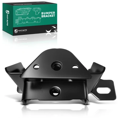 Front Driver Steel Bumper Bracket Impact Bar