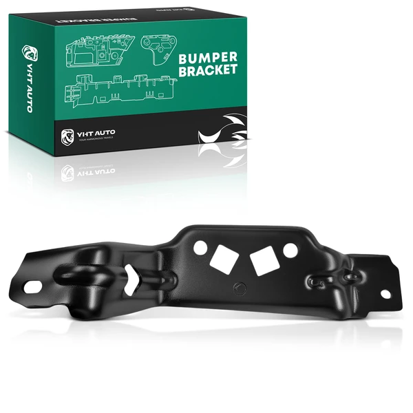 Front Driver Outer Steel Bumper Bracket for Ford F-250 F-350 Super Duty 2011-2016