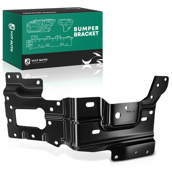 Front Driver High Strength Steel Bumper Face Bar Bracket for 2022-2024 Ford F-150 Lightning