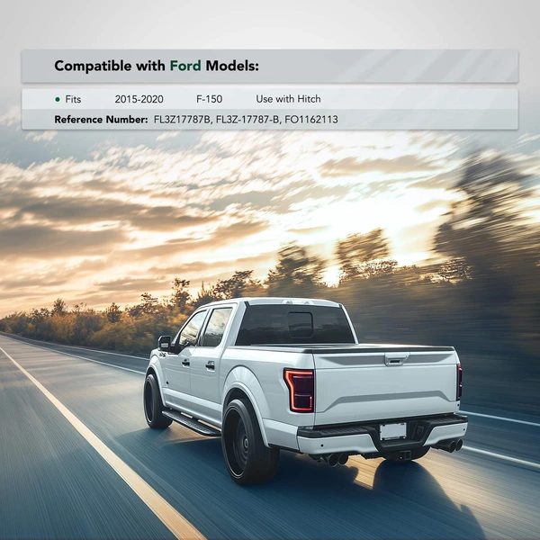 Rear Steel Bumper Face Bar Mounting Bracket for Ford F-150 2015-2020