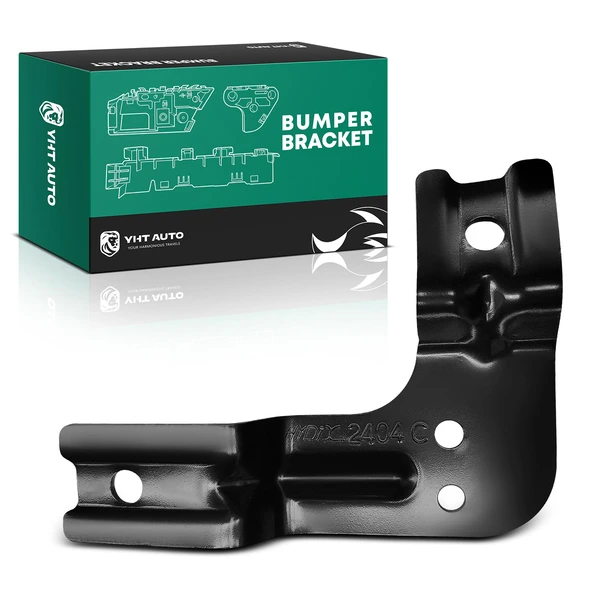 Front Driver Lower Steel Bumper Cover Bracket for GMC Sierra 1500 2022-2025 Pickup