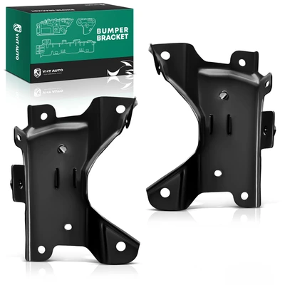 2 Pcs Front Driver & Passenger Outer Bumper Brace Bracket