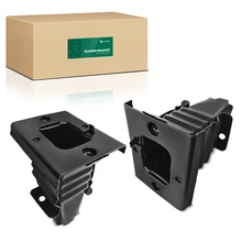 2 Pcs Front Driver & Passenger Steel Bumper Brackets for 1994-2004 Ford Mustang
