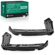 2 Pcs Front Driver & Passenger Upper Steel Bumper Retainer for 2002-2004 Honda CR-V