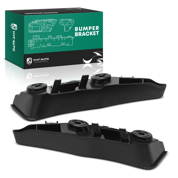 2 Pcs Front Bumper Cover Support for Volkswagen Jetta 2015-2018