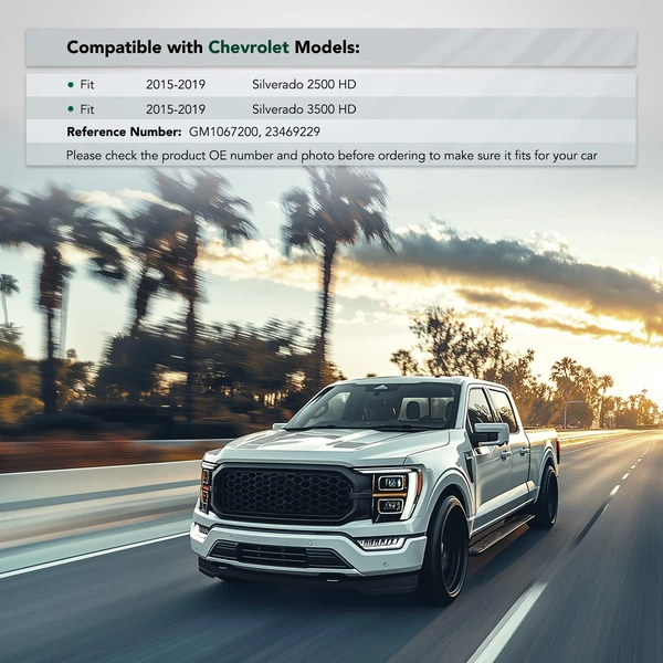 Front Passenger Bumper Bracket for Chevrolet Silverado 2500 HD Silverado 3500 HD