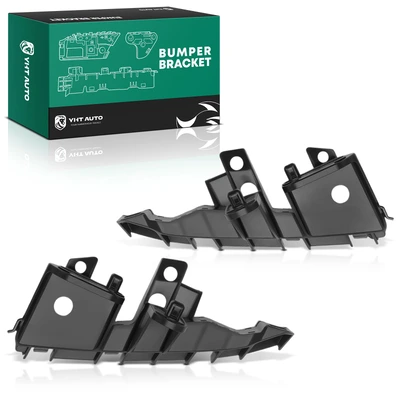 2 Pcs Rear Upper Plastic Bumper Bracket